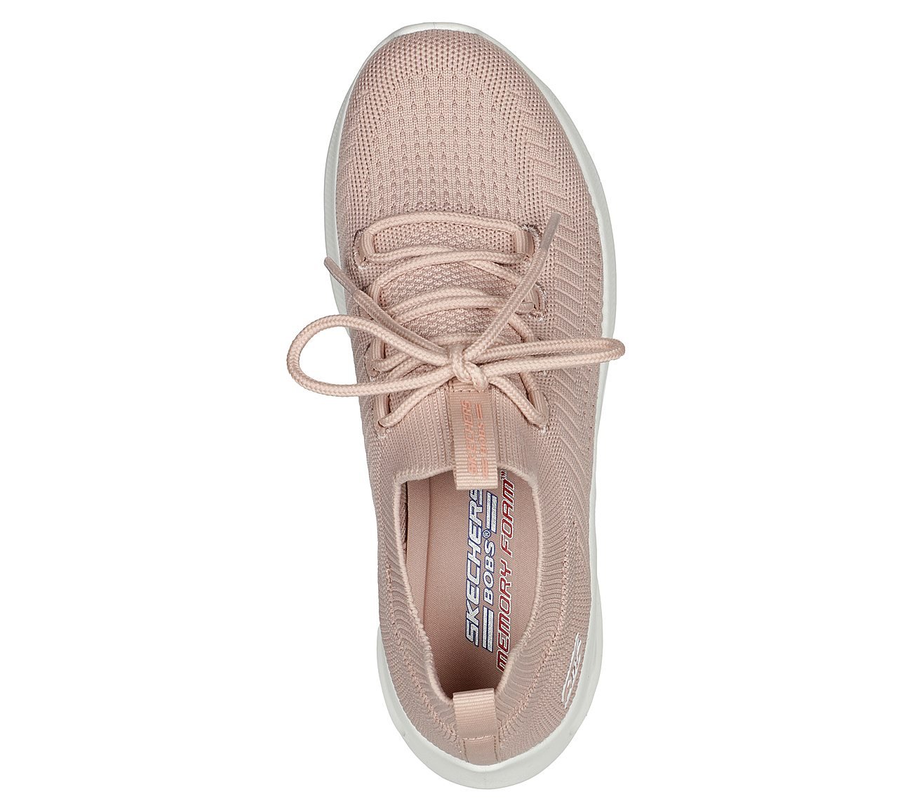 BOBS UNITY - ABSOLUTE GUSTO, BLUSH Footwear Top View