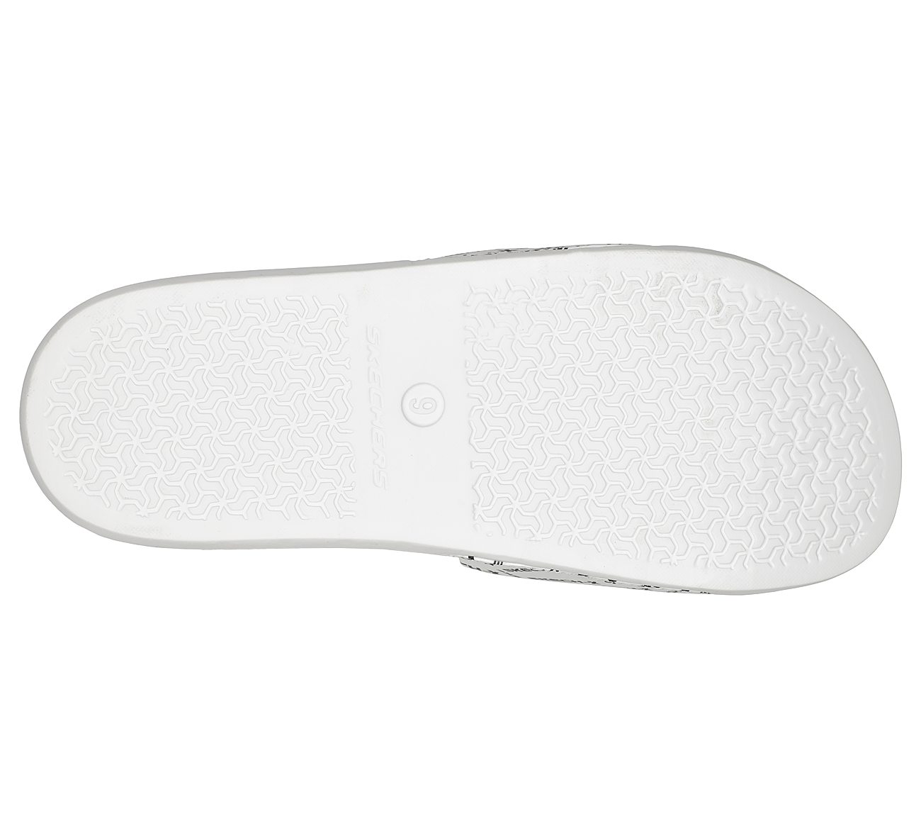 GAMBIX 2.0 - SKECH-X, WHITE BLACK Footwear Bottom View