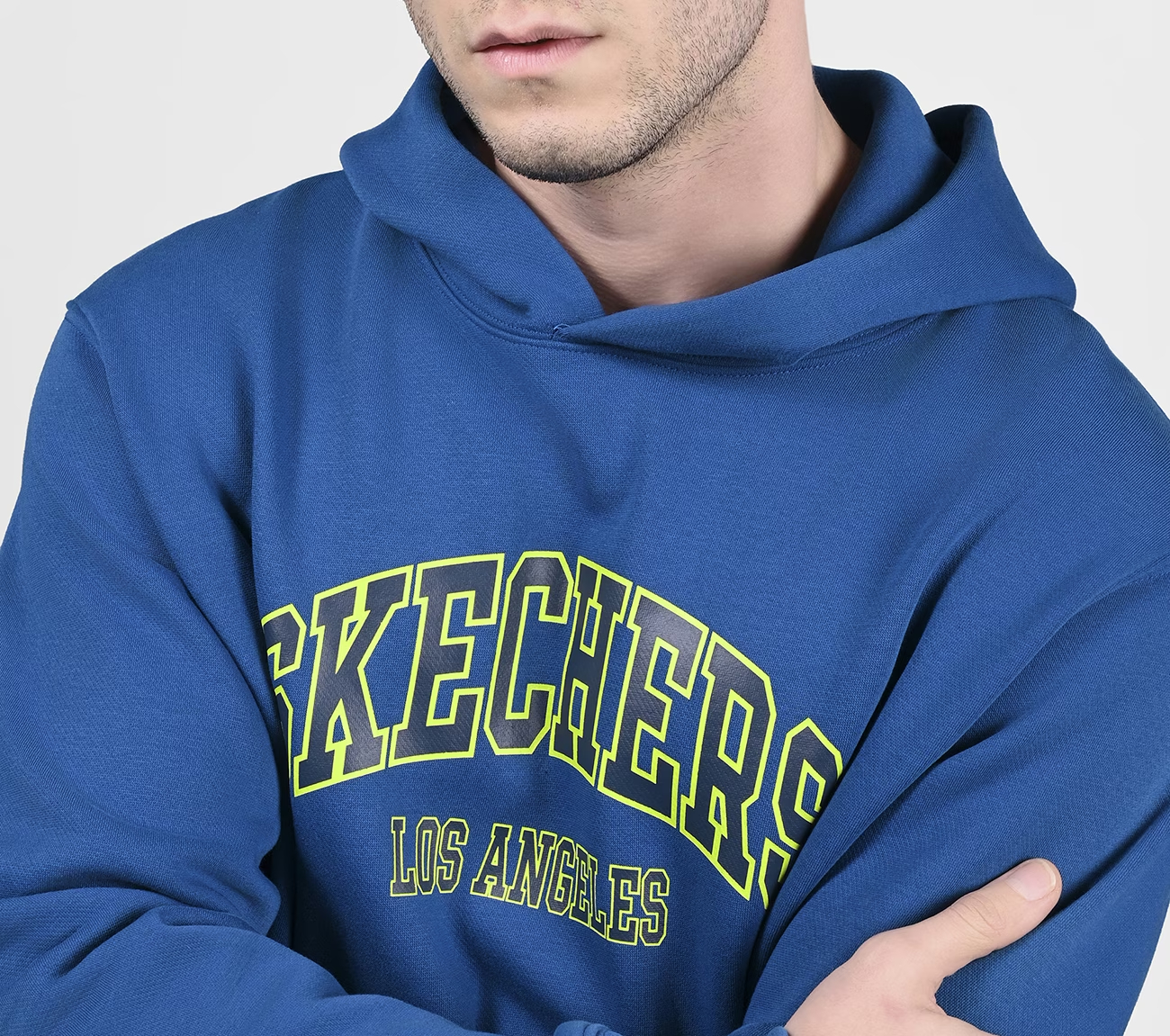 SKECH-SWEATS LA HOODIE, ROYAL Apparel Right View