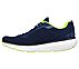 Skechers Navy/Yellow Go Run Pure 3 Running Shoes For Men - Style ID ...