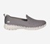 GO WALK SMART-SILVER CLOUD, CCHARCOAL Footwear Lateral View