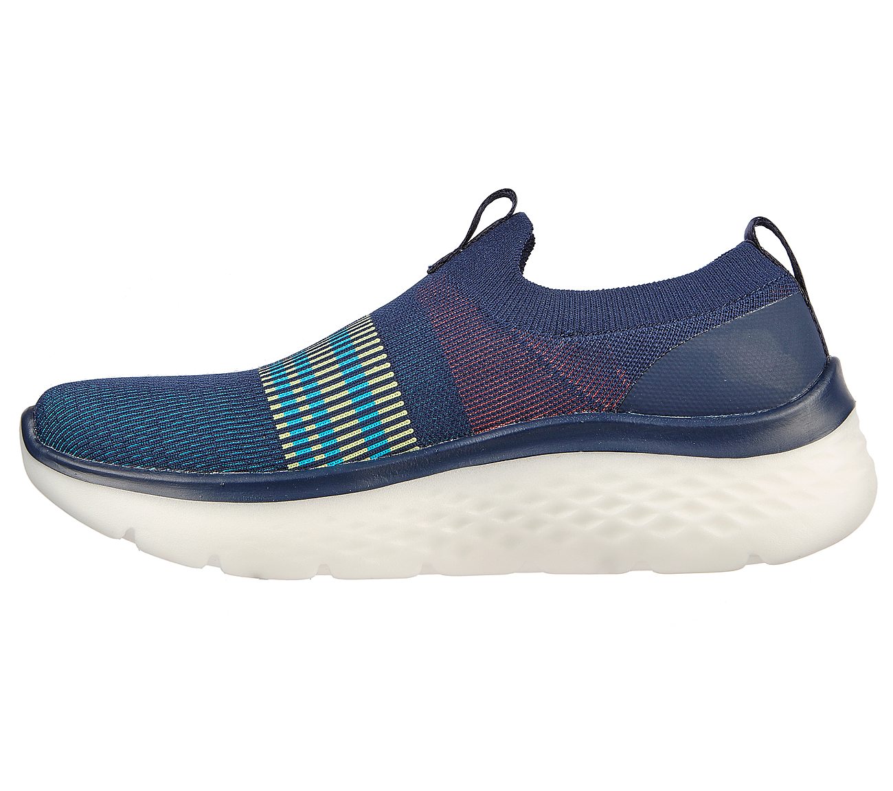 GO WALK HYPER BURST-RAPID HIG, NAVY/MULTI Footwear Left View