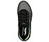 MAX CUSHIONING ARCH FIT - COM, BLACK/GREEN Footwear Top View