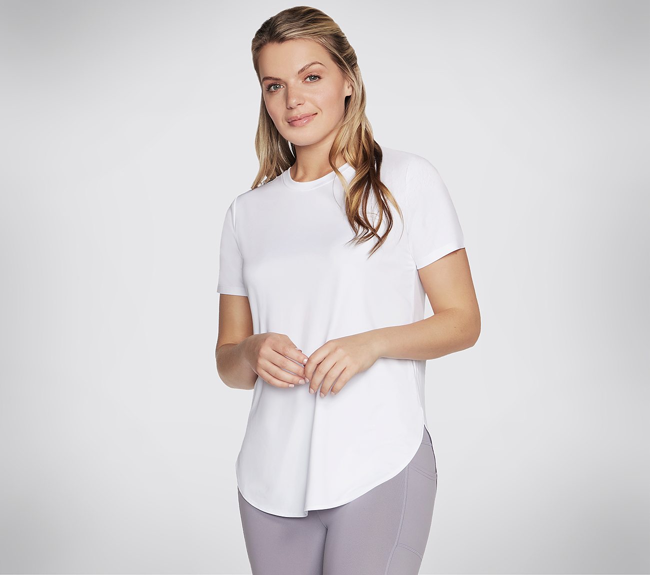 GODRI SWIFT TUNIC T-SHIRT, WWWHITE Apparel Lateral View