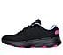 GO RUN 7.0 - ESCAPE, BLACK/BLUE/PINK Footwear Left View