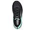 GO WALK MASSAGE FIT, BLACK/TURQUOISE