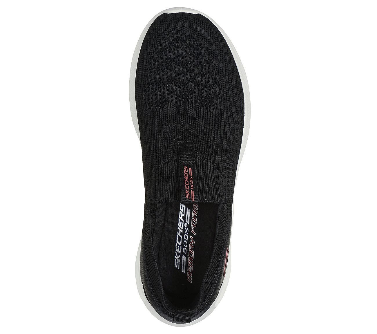 BOBS UNITY - SLEEK LINES, BBBBLACK Footwear Top View