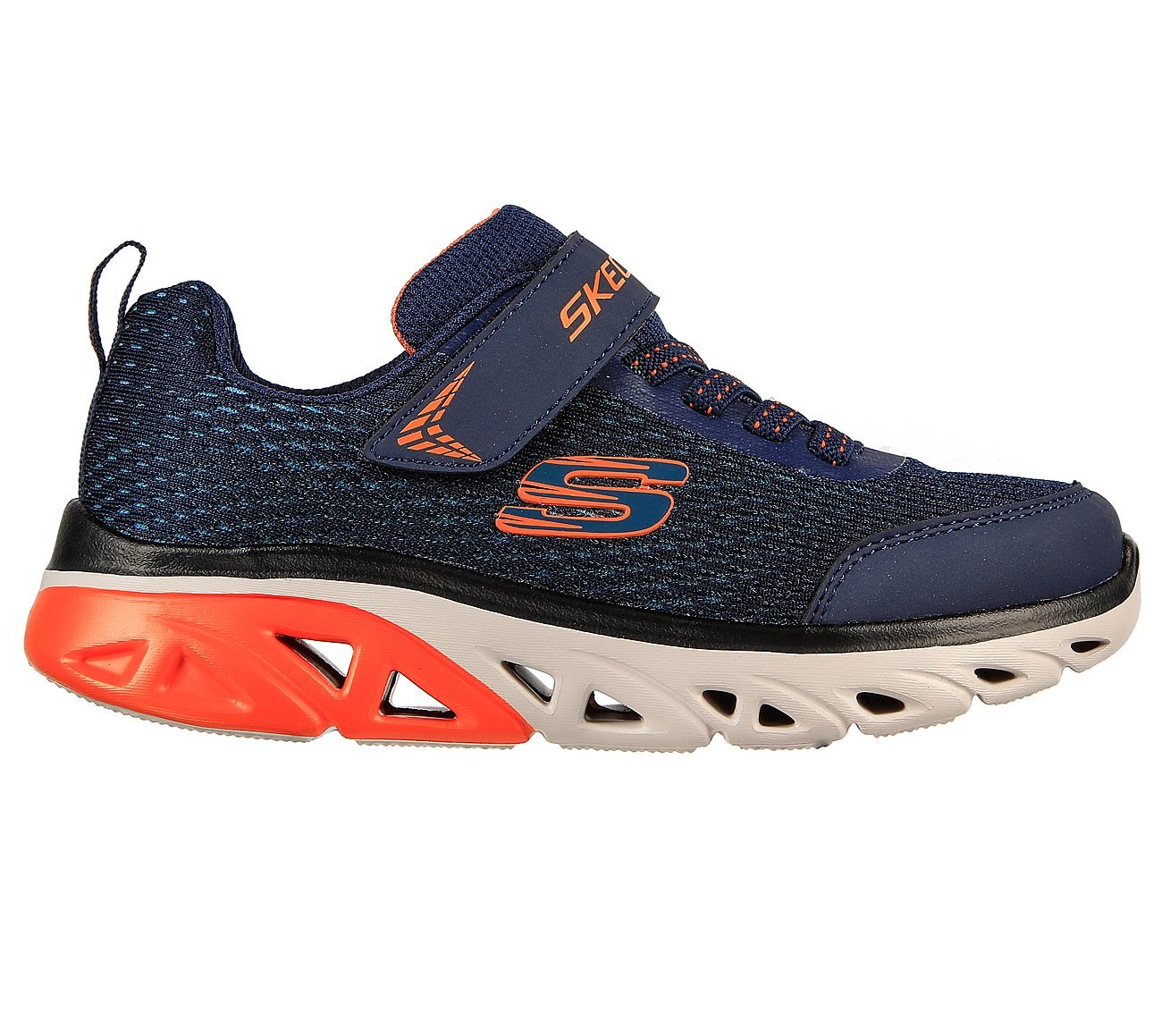 GLIDE-STEP SPORT - WAVE BLITZ, NAVY Footwear Lateral View