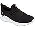 GO RUN MOJO 2.0-CLASSY DANCER, BLACK/WHITE Footwear Lateral View