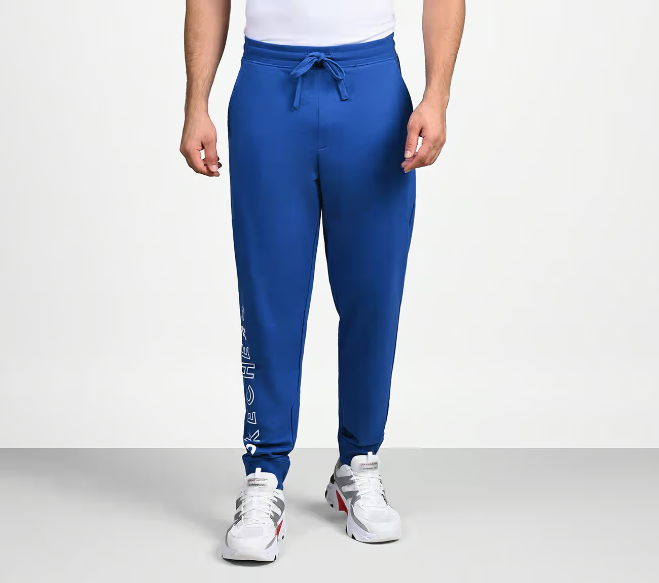 SKECHERS LIFESTYLE JOGGER, ROYAL Apparel Lateral View