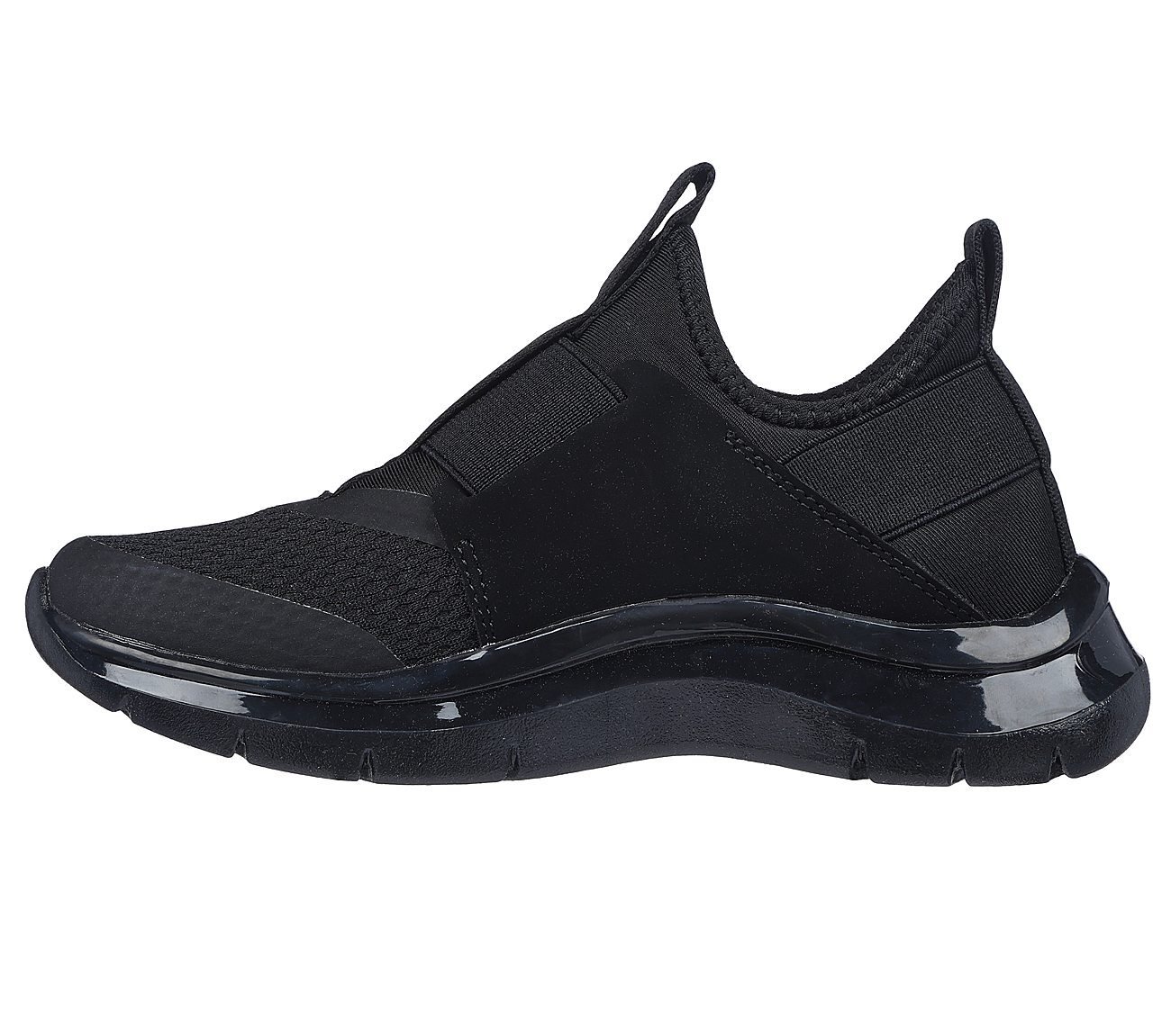 SKECH FAST ICE, BBLACK Footwear Left View