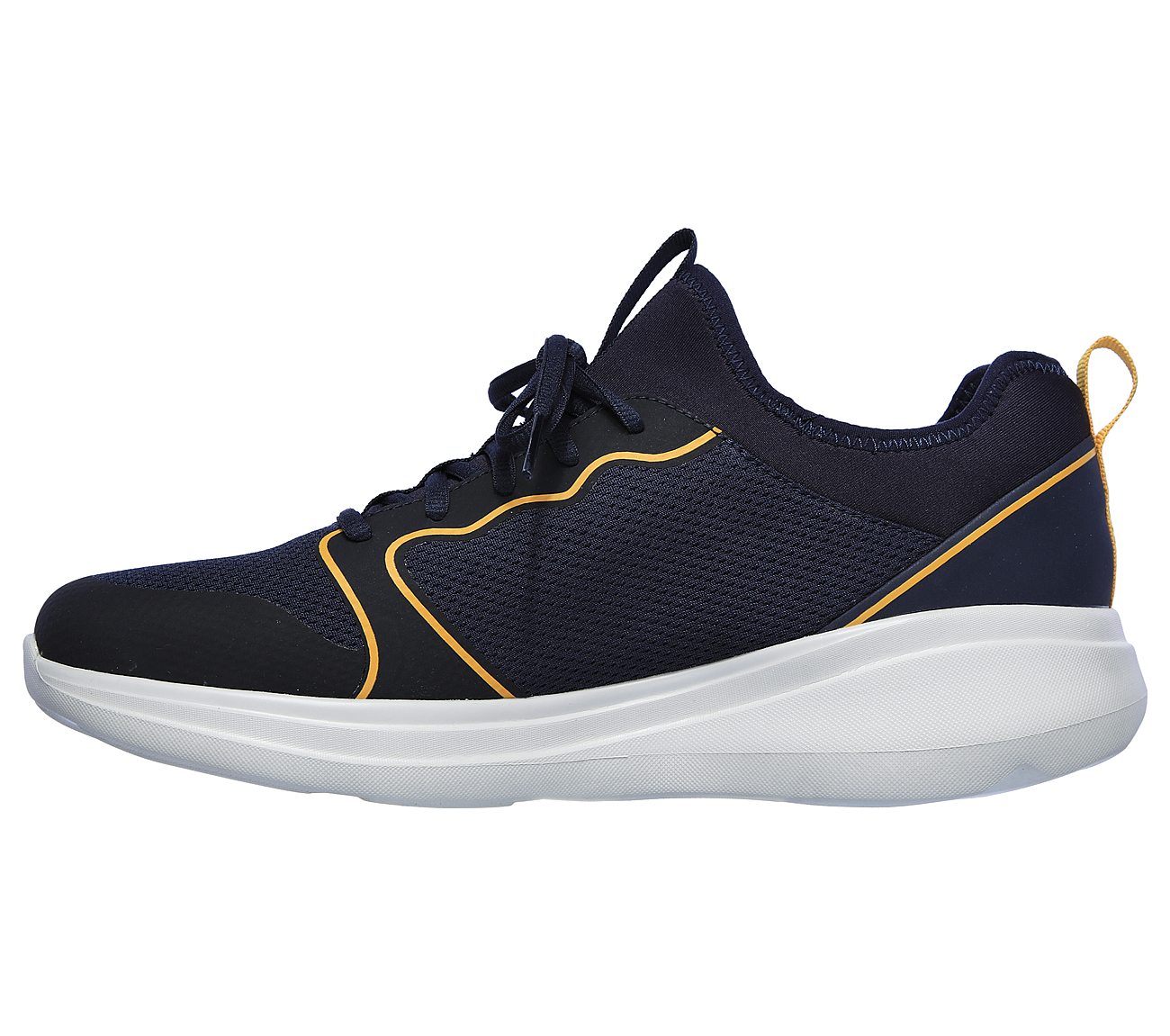 GO RUN FAST - VALIANCE, NAVY/YELLOW Footwear Left View