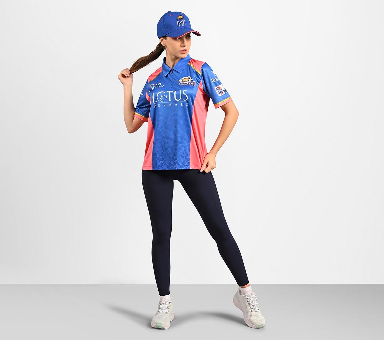 MUMBAI INDIANS: WPL FAN JERSEY 2025,  Apparel Right View