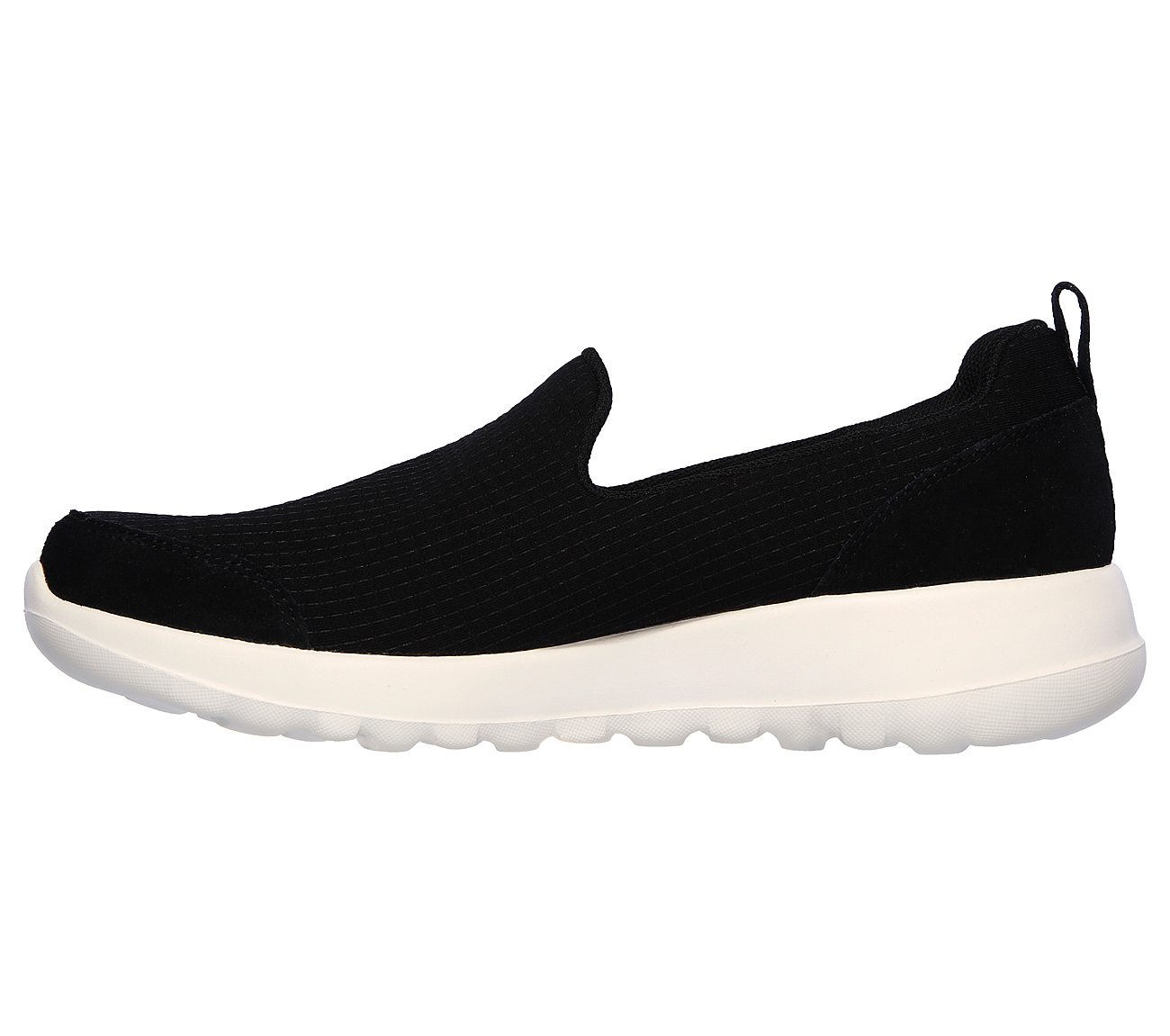 Skechers Black/White Go Walk Joy Daring Slip On Shoes For Women - Style ...