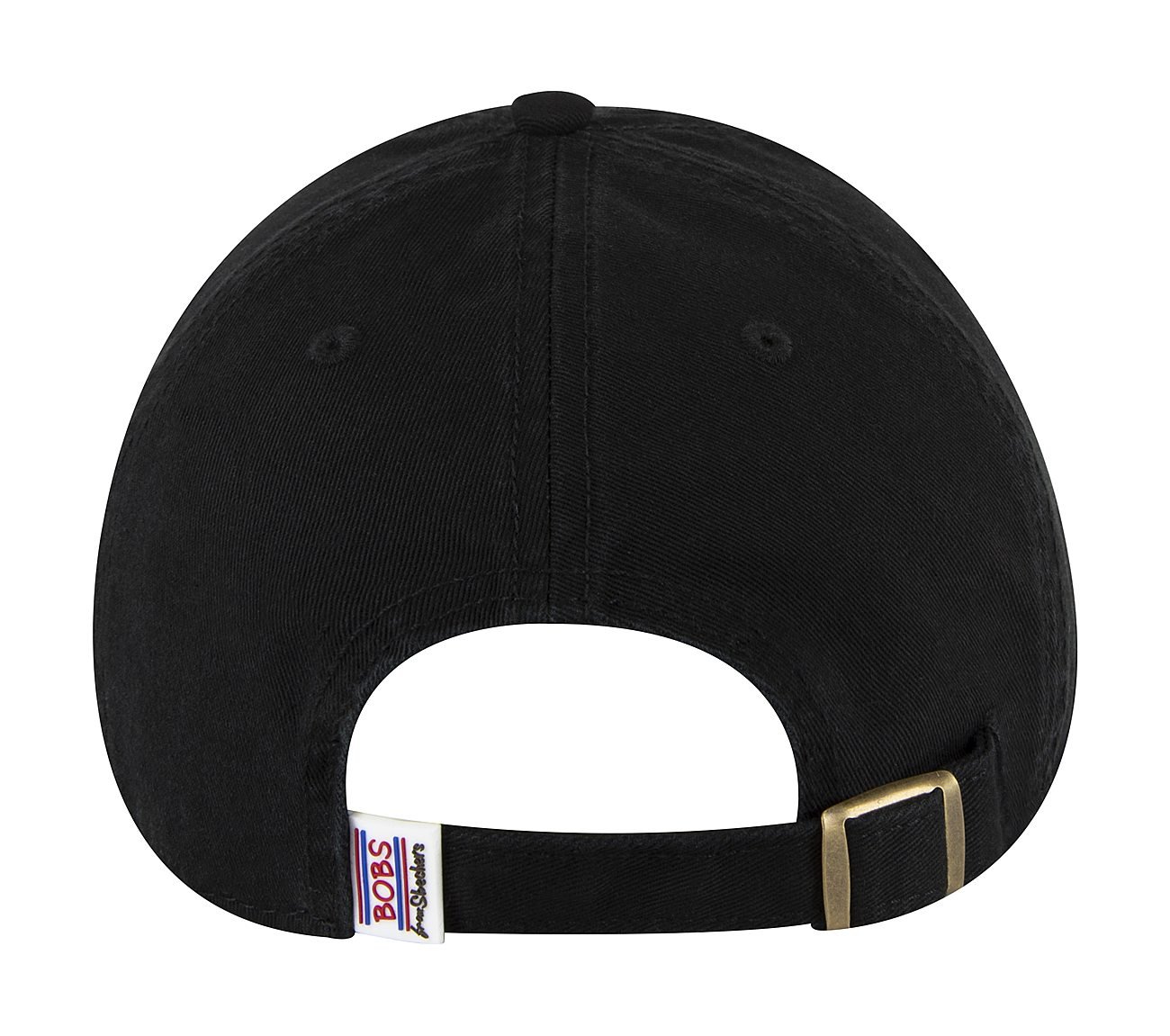 BOBS PAW PRINT TWILL WASHED HAT, BBBBLACK Accessories Top View