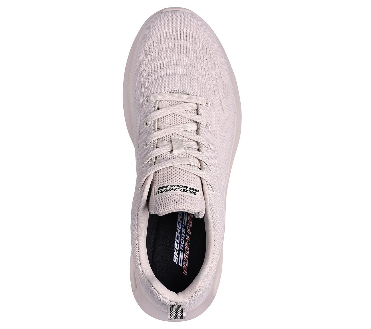 BOBS UNITY - SLEEK REVIVE, OFF WHITE Footwear Top View