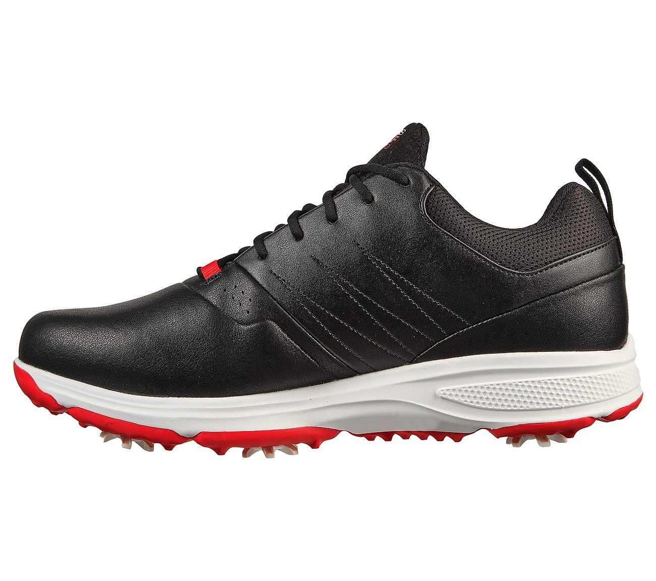 GO GOLF TORQUE - PRO, BLACK/RED Footwear Left View