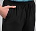 MENS WOVEN PERFORMANCE SHORTS, BLACK