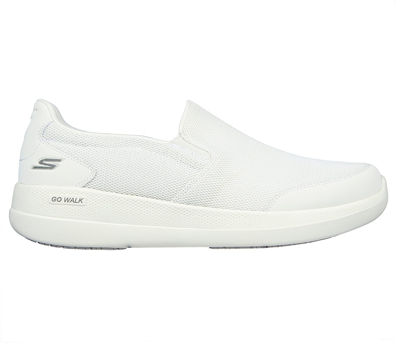 Skechers Off White Walk Stability Resolute Slip On Shoes For - 216140 | India