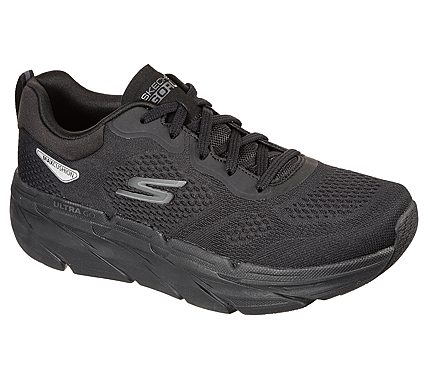 Skechers Black Max Cushioning Premier Persp Mens Lace Up Shoes - Style ...