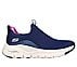 ARCH FIT-KEEP IT UP, NAVY/PURPLE Footwear Lateral View