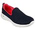 GO WALK JOY-TRULY INSPIRED, NAVY/HOT PINK Footwear Lateral View