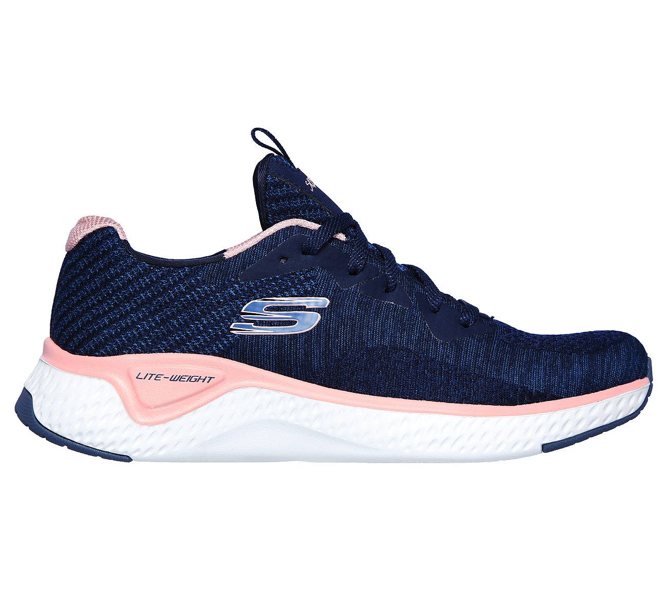 SOLAR FUSE - BRISK ESCAPE, NAVY/PINK Footwear Right View