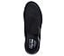 Skechers Slip-ins: GO WALK Massage Fit - Current, BLACK/GREY Footwear Top View