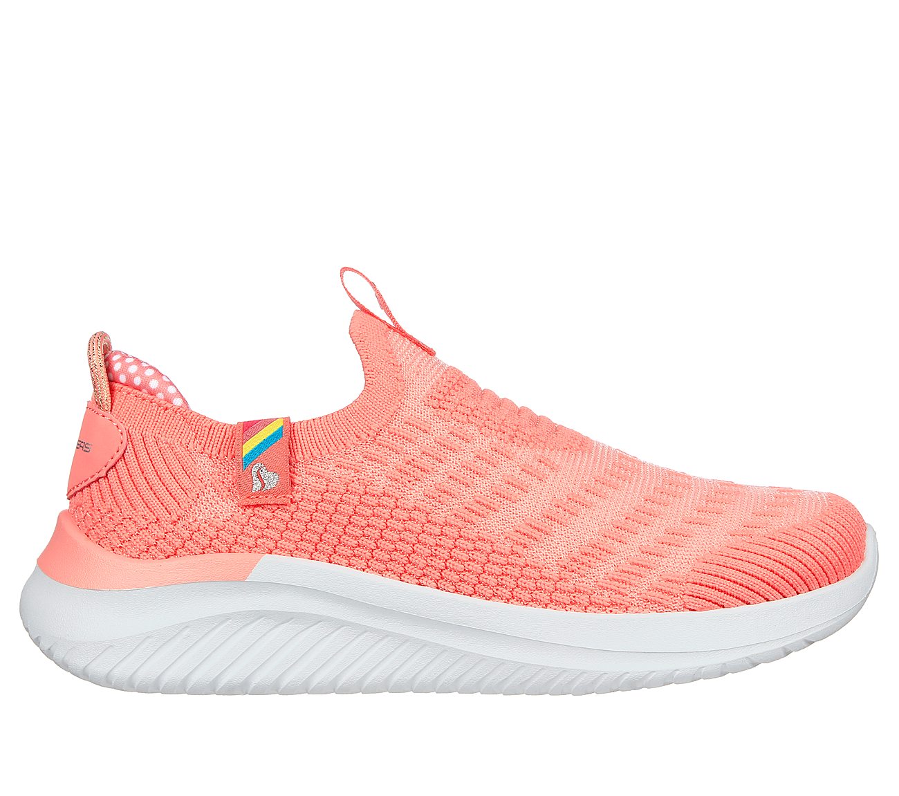 ULTRA FLEX 3.0 - HAPPY BRIGHT, CCORAL Footwear Lateral View