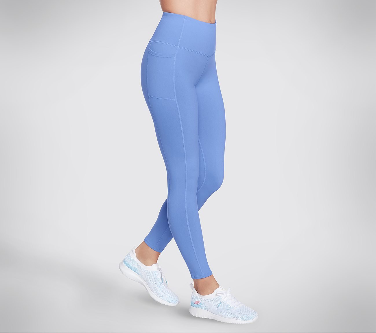 GOWALK HW LEGGING II, PERIWINKLE Apparels Bottom View