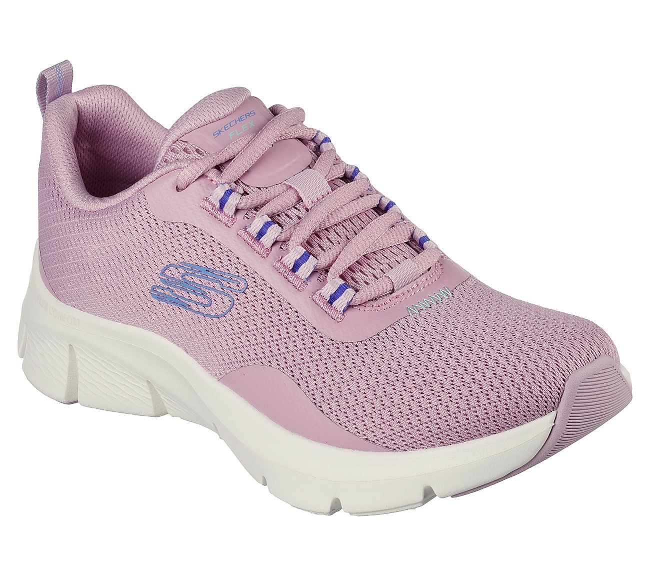 FLEX COMFORT, LAVENDER Footwear Lateral View