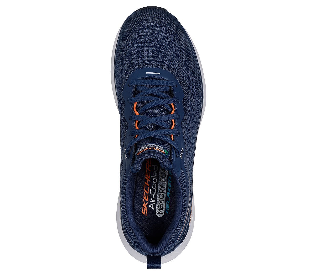 EDGERIDE - EXXO, NAVY/ORANGE Footwear Top View