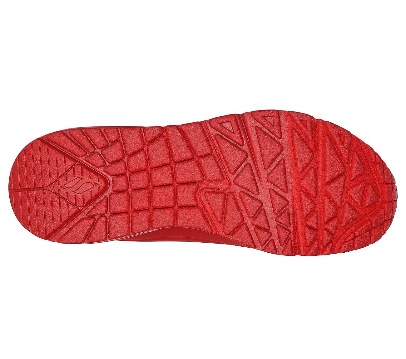 UNO, Red Footwear Bottom View