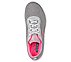 SKECH-AIR ELEMENT-CINEMA, GREY/HOT PINK Footwear Top View