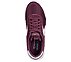 SKECH-AIR COURT-AIR WAVE, BURGUNDY/MULTI