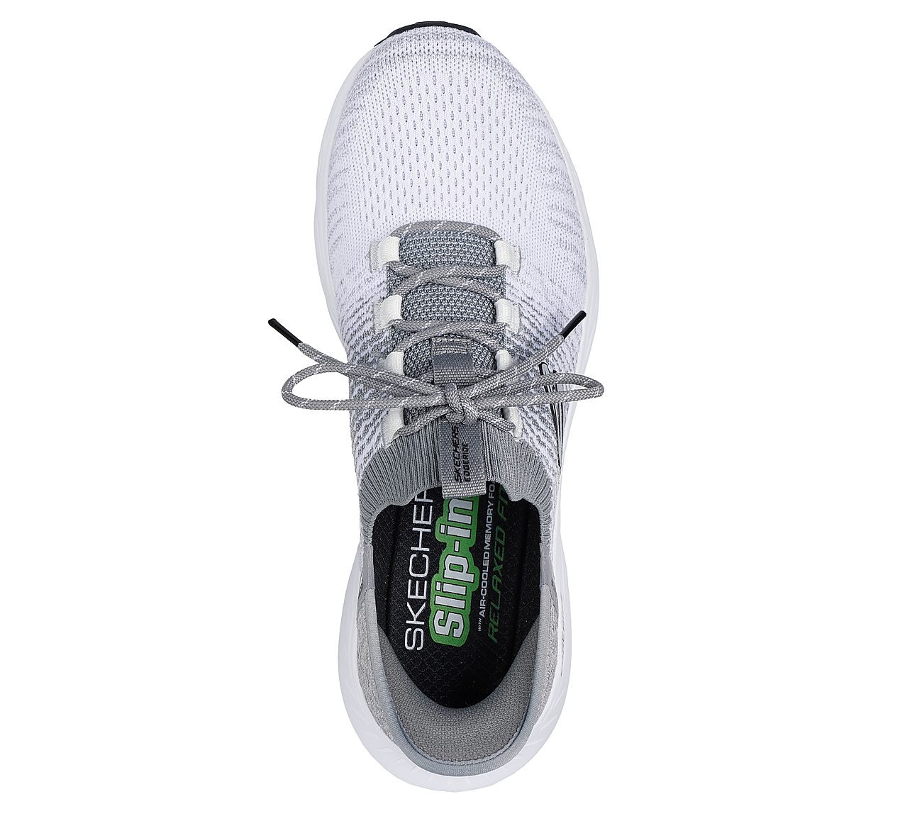 EDGERIDE - RAYGO, WHITE/GREY Footwear Top View