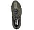 SKECHERS BIONIC TRAIL, OLIVE/BLACK Footwear Top View