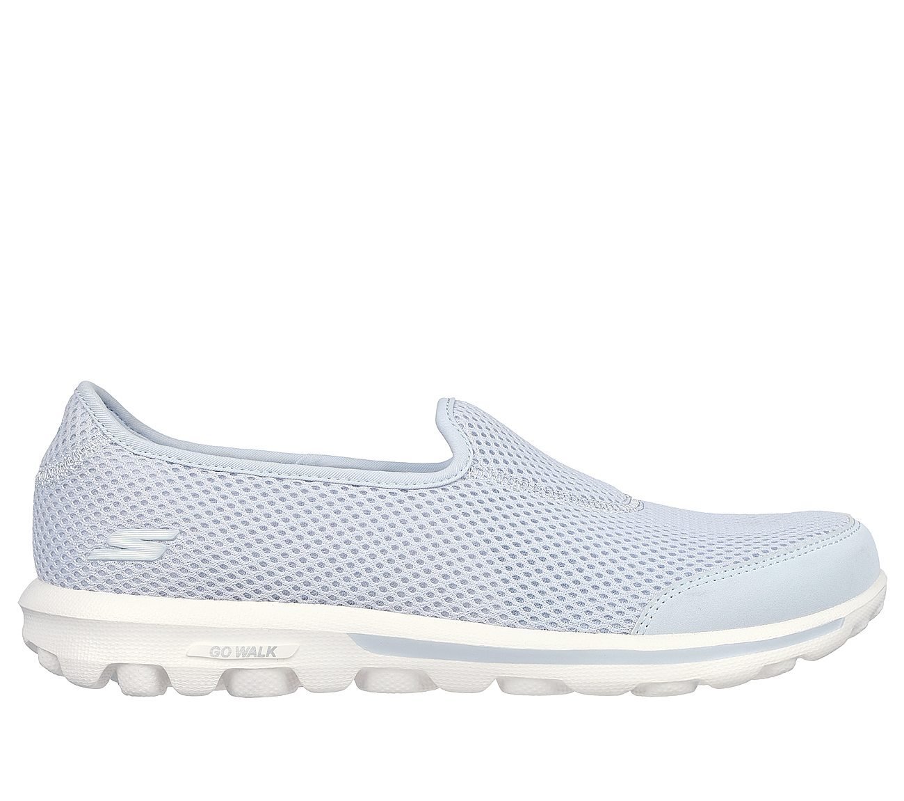 GO WALK TRAVEL - VARALI, LLIGHT BLUE Footwear Lateral View