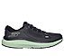 GO RUN PURE 4, CHARCOAL/LIME Footwear Lateral View