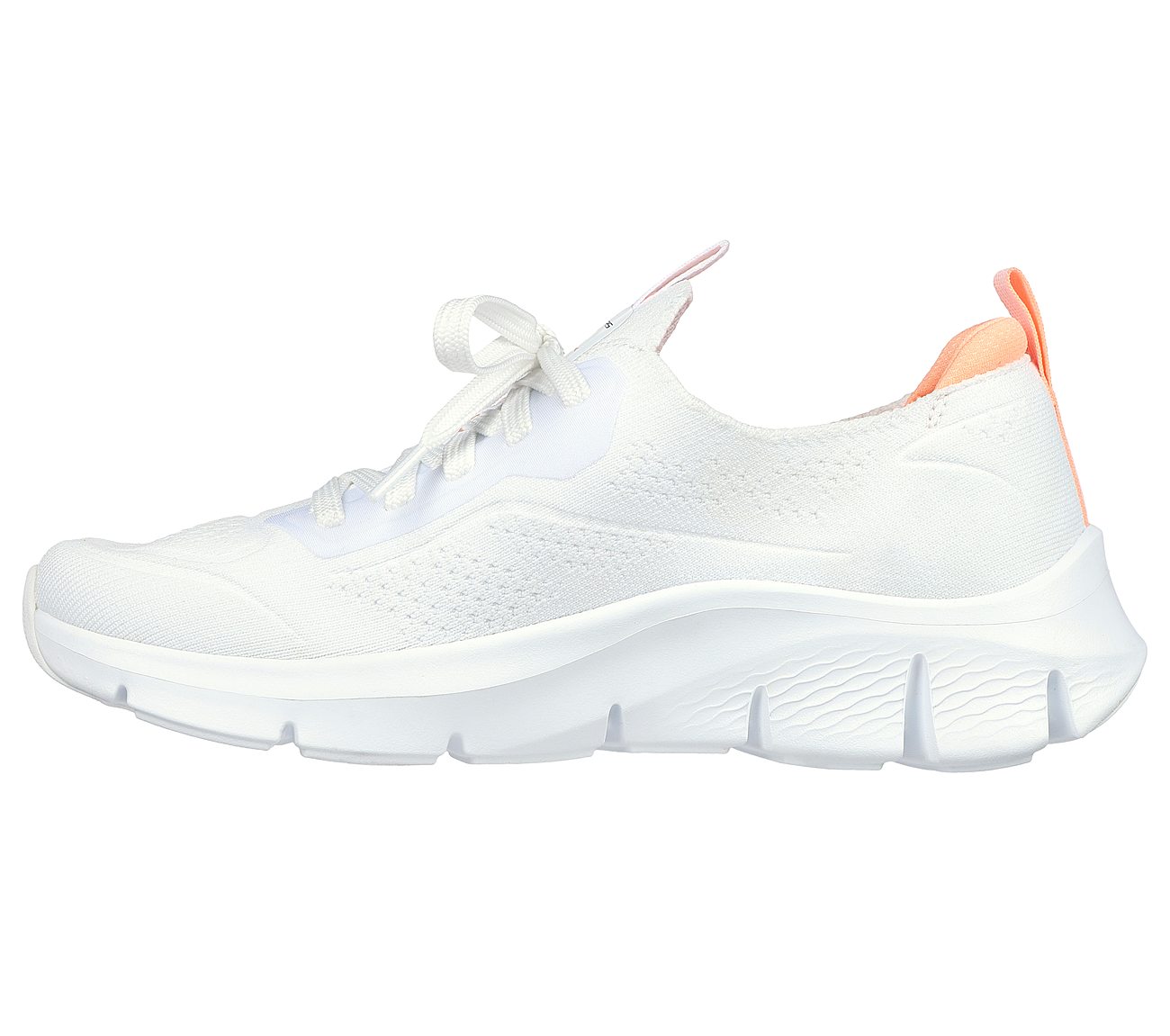 FLEX COMFORT, WHITE ORANGE Footwear Left View