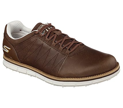 GO GOLF TOUR - ELITE, BROWN Footwear Lateral View