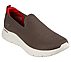 Skechers Brown/Red Go-Walk-Flex- Men's Slip On Shoes - Style ID: 216482 ...