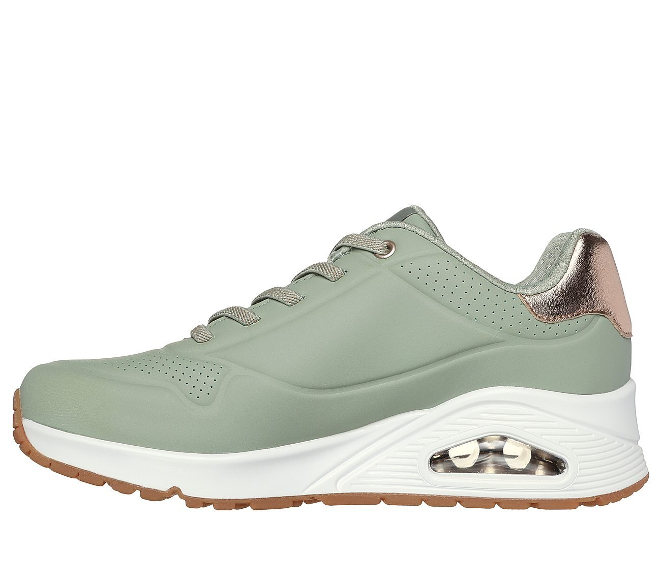 UNO - SHIMMER AWAY, SAGE Footwear Left View