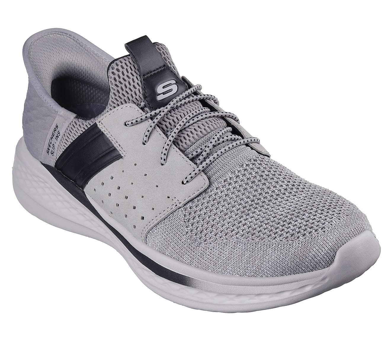 SKECHERS SLIP-INS RF: SLADE - OCON, GREY Footwear Right View