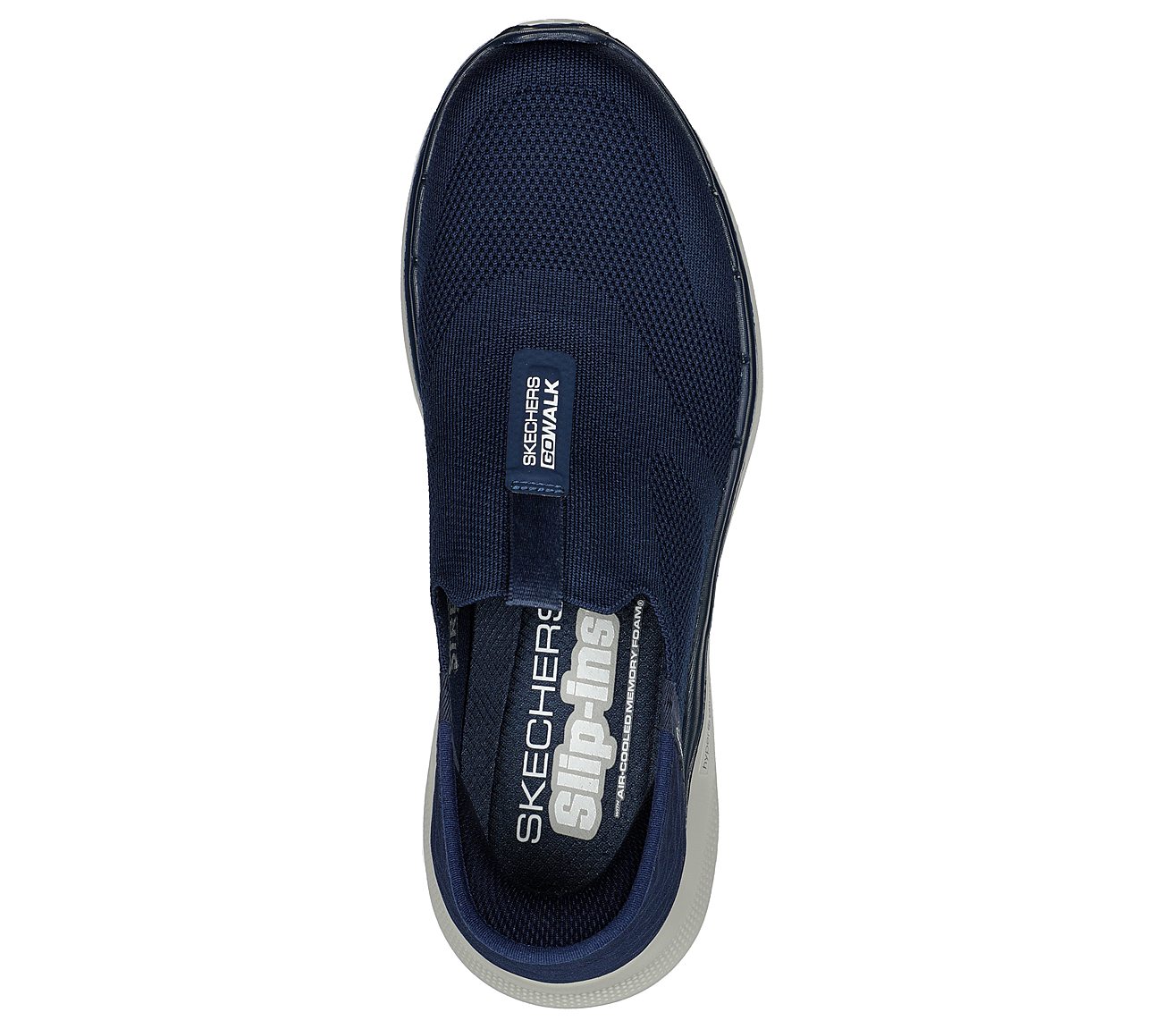 Skechers Navy Go Walk 6 Easy On Walking Shoes For Men - Style ID ...