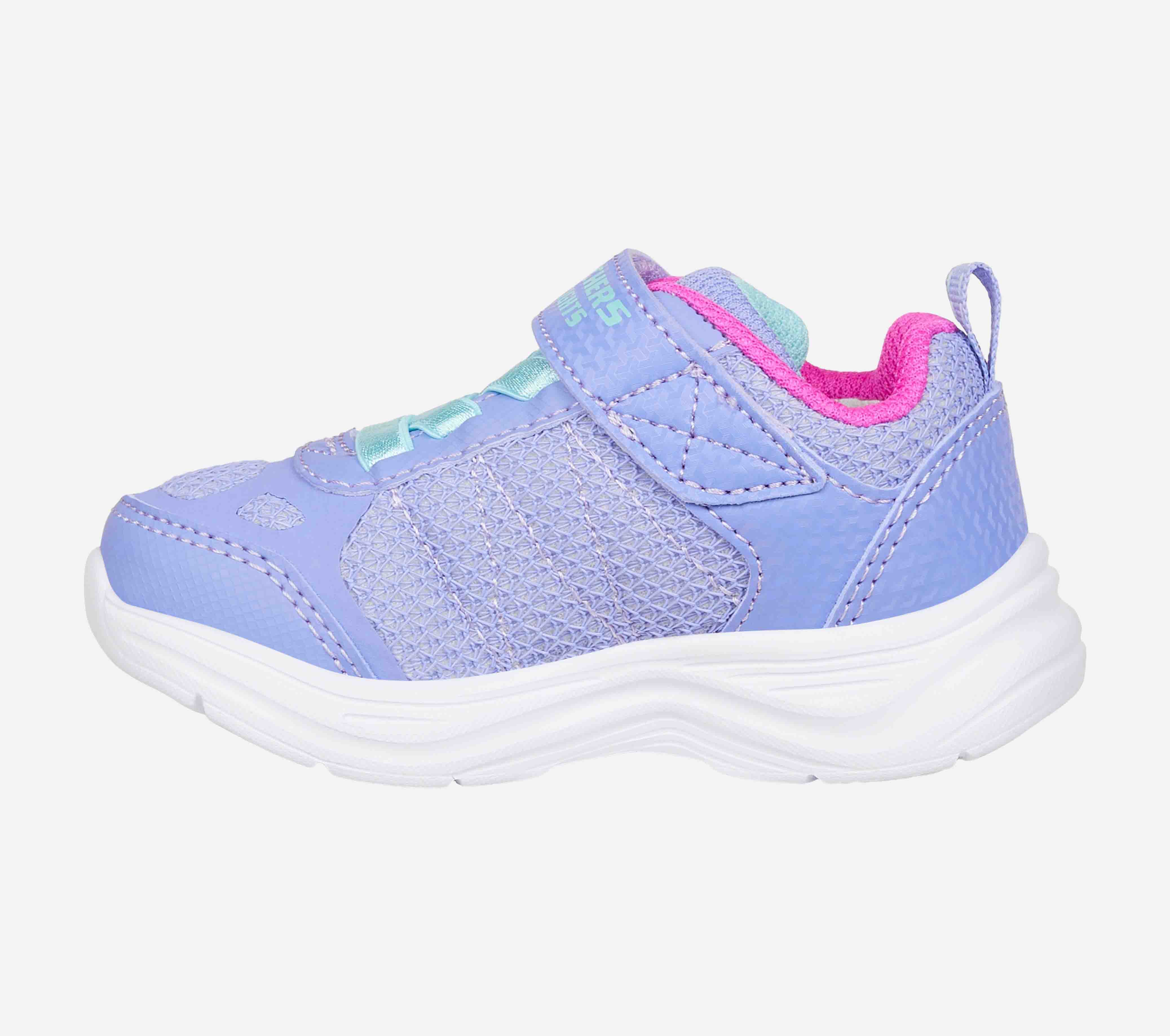 GLIMMER KICKS - FRESH GLOW, PERIWINKLE Footwear Left View