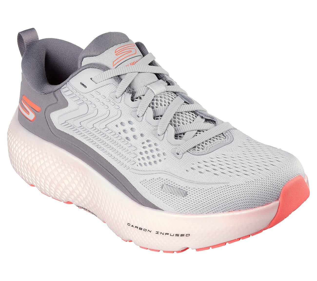 GO RUN MAX ROAD 6, GRAY Footwear Right View