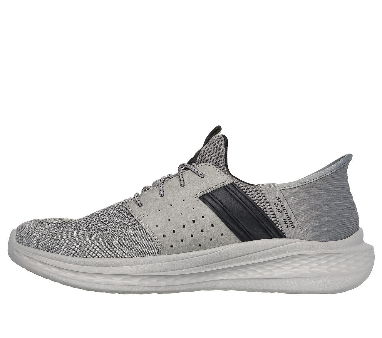 SKECHERS SLIP-INS RF: SLADE - OCON, GREY Footwear Left View