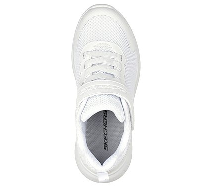 Skechers White Selectors Dorvo Boys Lace Up Shoes - Style ID: 403766L ...