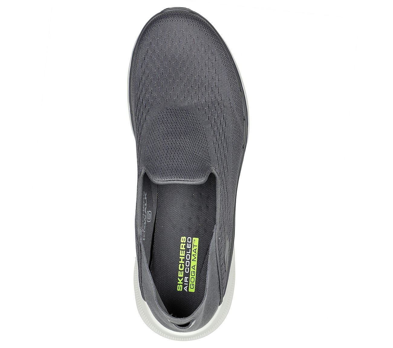 GO WALK 6 - TRAVERSE, CCHARCOAL Footwear Top View